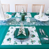 thumbnail of Home Fashion, TTR Uni dunkelgrün, Tischtuchrolle, 490 cm x 118 cm, aufgerollt, 1 Stück pro Pack, 6 Pack pro Karton