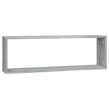 thumbnail of vidaXL Wandregale 2 Stk. Grau Sonoma 80x15x26,5 cm Holzwerkstoff