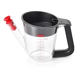 thumbnail of Oxo Good Grips, caraffa separa grassi 500 ml con coperchio e tappo
