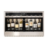 thumbnail of Wineemotion Otto Dual Temp Easy  Dispenser per il vino al bicchiere doppia temperatura Acciaio e vetro 1010mm x 398mm x 632mm Argento