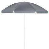 thumbnail of Kingsleeve Sonnenschirm 180cm anthrazit wasserabweisend Strandsonnenschirm