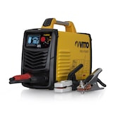 thumbnail of Professionele omvormer MMA TIG 200 Amp +12 staven Ø 2,5 mm + LCD beschermkap + Koffer VITO