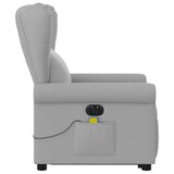 thumbnail of vidaXL Massagesessel mit Aufstehhilfe Elektrisch Wolkengrau Stoff
