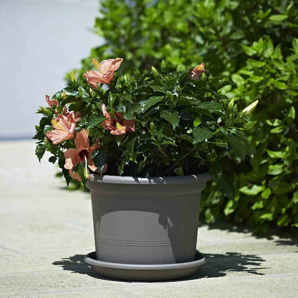 Pflanzkübel GEO Ø 50 cm taupe