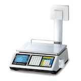 thumbnail of CAS CT100, balance poids-prix avec ticket avec colonne, conforme loi fiscale , portée 15/30kg, échelon 5/10g