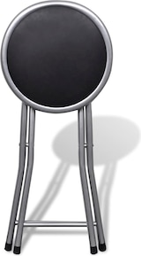 thumbnail of vidaXL Klappbare Barhocker 4 Stk. Kunstleder