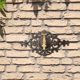 thumbnail of Moritz Garten Wasserhahn Zierrosette 34 x 18 cm mit Wasseranschluss Nostalgie Zapfstelle antik braun Stil