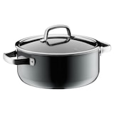 thumbnail of Fusiontec Mineral Faitout niedrig 24 cm Platinium - 440 cl Grau Rund Inox Wmf 33x cm