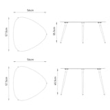 thumbnail of Helloshop26 - 2er-Set ineinander schiebbare Couchtische anthrazitgrau 03_0009700