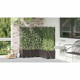 thumbnail of vidaXL Gartenpflanzer Braun 120 x 120 x 142 cm Stahl