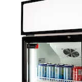 thumbnail of Romux® Glastürkühlschrank 600 Liter 2 Tür Belüftet mit Umluftsystem | Professioneller Getränkekühlschrank mit Glastür & LED | Flaschenkühlschrank