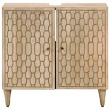 thumbnail of vidaXL Wastafelkast 62x33x58 cm massief mangohout