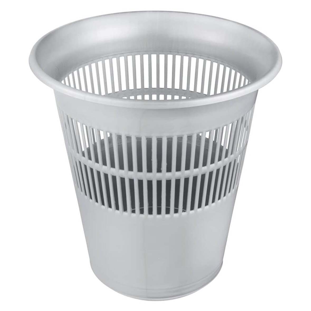 keeeper Jasper Papierkorb, rund, 11,5 l, ø 29 x 31 cm, Jasper, Silber