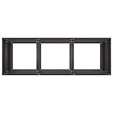 thumbnail of vidaXL Plantenbak 120x40x80 cm koudgewalst staal zwart