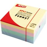 thumbnail of Bloc de 400 notes adhésives 75x75 couleurs pastels