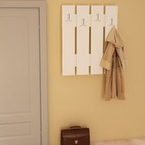 thumbnail of moebel17, Garderobe Anita, (B/H/T) 64,7cm/80cm/3,6 cm, Weiß, Eckig, 2947