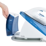 thumbnail of H.Koenig Centro de planchado de vapor V24, Alta presión 6 bares potente Efecto de presión 150 g/min, Autonomía ilimitada, Vapor vertical, 2400W, 1,1L