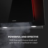 thumbnail of Eleonora 60 Dunstabzugshaube 426 m³/h Touch-Panel Ambiente-Licht Schwarz