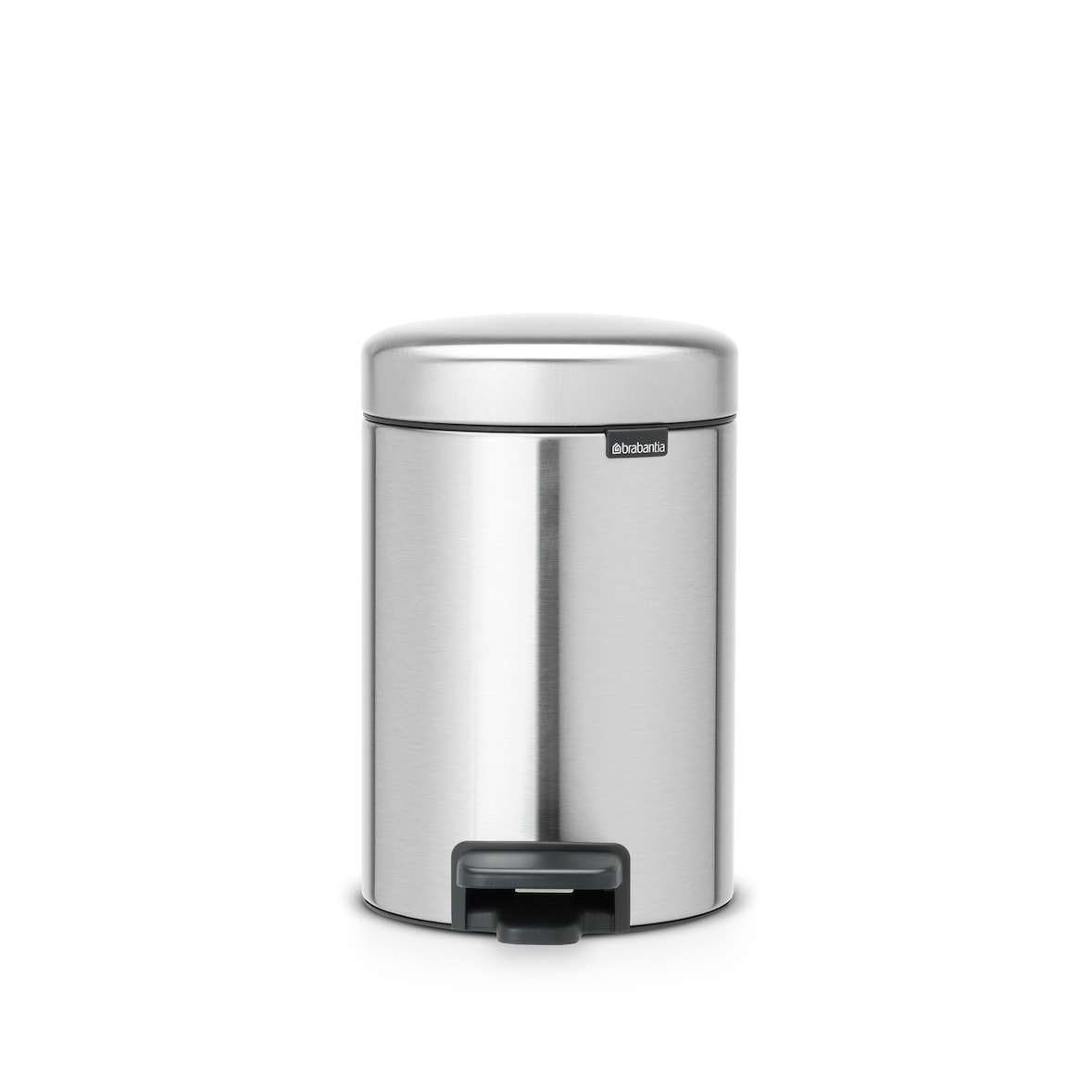 Brabantia RVS-afvalemmer Roestvrij-staal 180 mm 235 mm 270 mm zilver