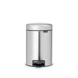 thumbnail of Brabantia RVS-afvalemmer Roestvrij-staal 180 mm 235 mm 270 mm zilver