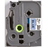 thumbnail of Brother TZe-541 Authentic Schriftband Selbstklebend Schwarzer Druck auf Blau 18 mm x 8m