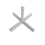 thumbnail of METRO PROFESSIONAL Guarda-sol quadrado, alumínio, 4 x 4 m, repelente de água, húmus/platina