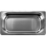 thumbnail of Bac gastro, bac traiteur en acier inoxydable GN 1/3 profondeur 65 mm, 325 x 176 mm