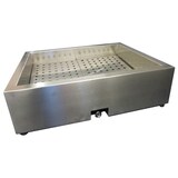 thumbnail of Combisteel ingebouwde container voor gemalen ijs met hellingshoek en wateraansluiting