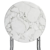thumbnail of Casaria Stehtisch 2er Set Bistrotisch Klappbar 60cm Marmor Optik Weiß Grau