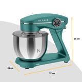 thumbnail of KLAMER Küchenmaschine 1800W, Knetmaschine mit 6 Liter Edelstahl Schüssel, 10 Geschwindigkeitsstufen mit Timer, Rührbesen, Knethaken, Schneebesen und …