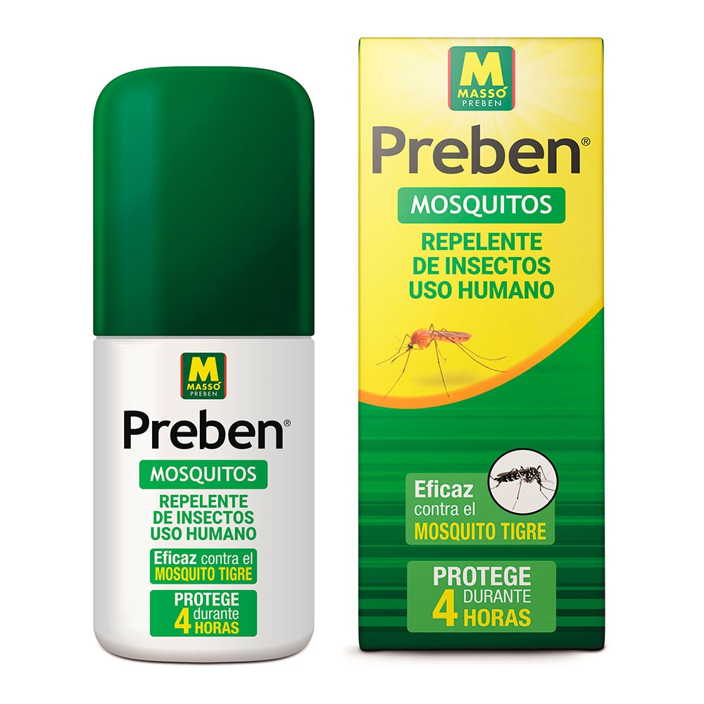 MASSÓ - Repelente Antimosquitos Spray 100Ml Preben Masso