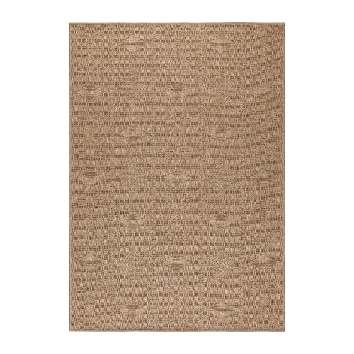 Carpetsale24 In & Outdoor Läufer Teppich 80x150 cm – Wetterfester Flachgewebe Balkon Teppich in Jute-Optik – Pflegeleicht für Küche, Flur & Terrasse