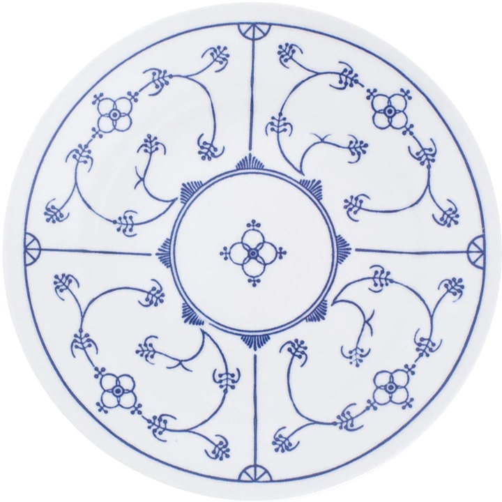 KAHLA 453403A75019H Blau Saks Speiseteller 26 cm | Essteller mit Strohblumenmuster aus Porzellan