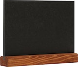 thumbnail of Kreidetafel Tischaufsteller Europel A5 Hochformat Naturholz 356272