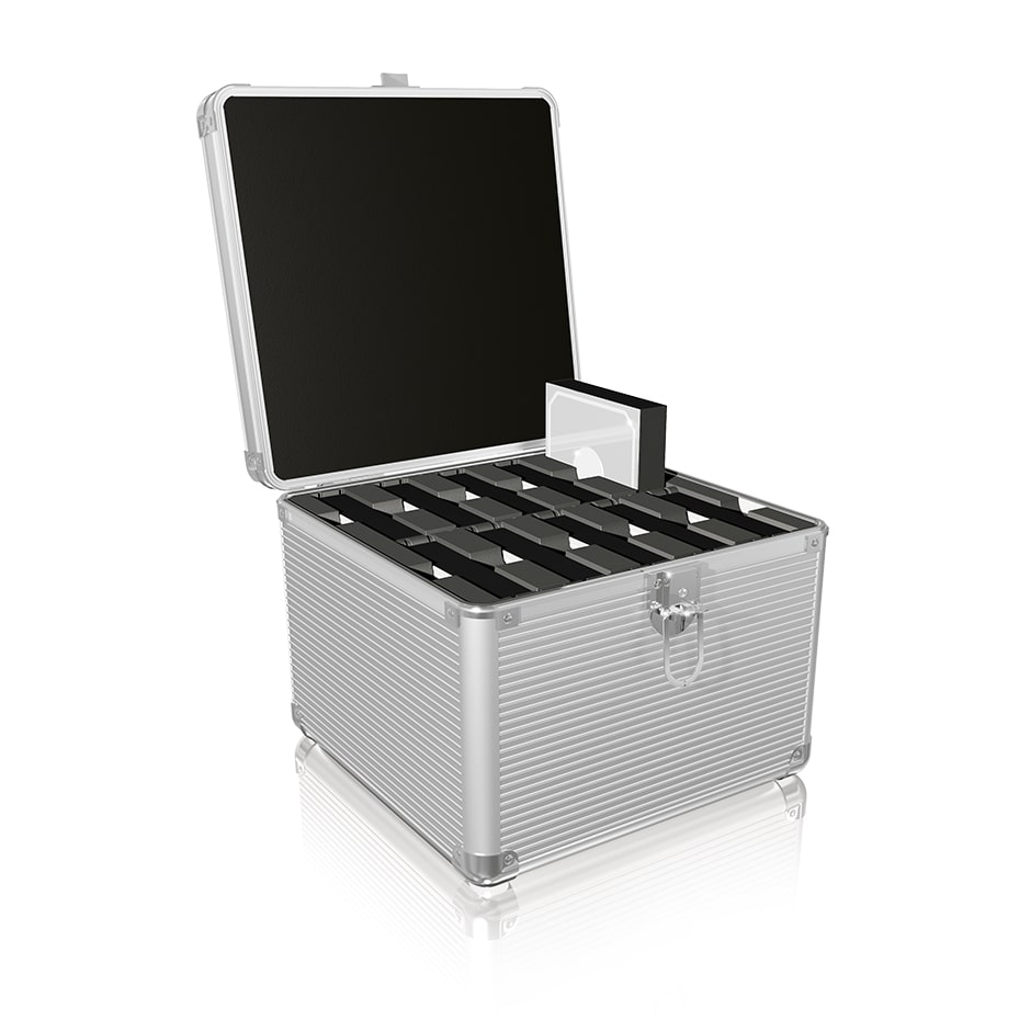 ICY BOX IB-AC628 - Suitcase case - Aluminium - Silber - 2.5,3.5 Zoll - 240 mm - 200 mm