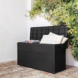 thumbnail of Baule da esterno multiuso contenitore panca cassapanca in plastica da giardino Toomax