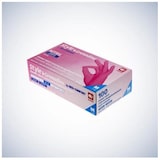 thumbnail of Nitril Handschuhe, pink, Größe S, puderfrei, lebensmittelecht - 10x100 (1.000 Stück)