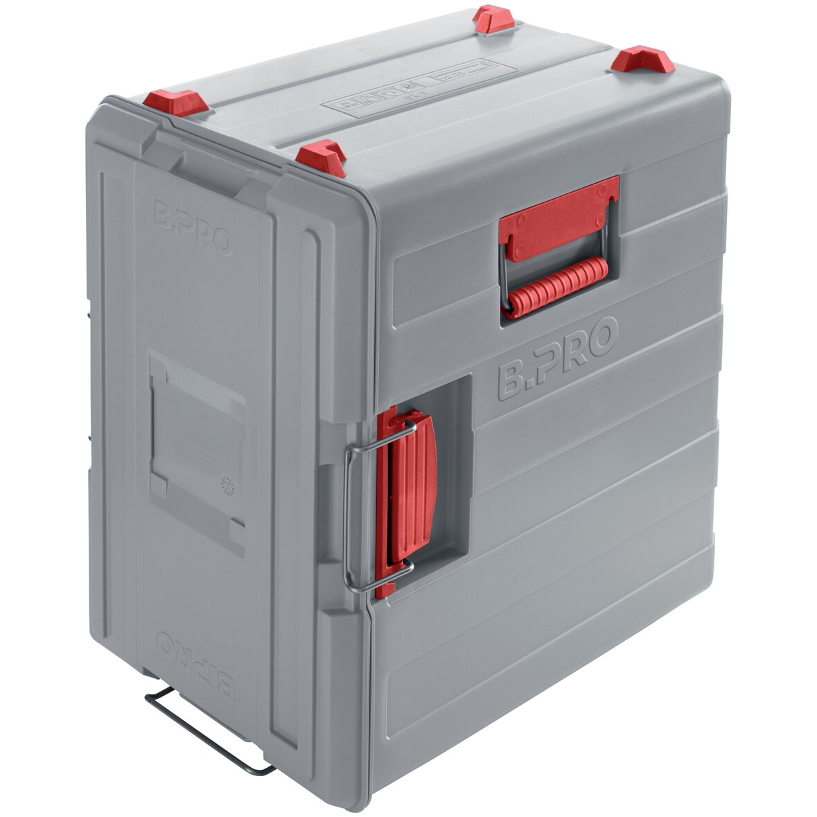 B.PRO BPT 620 KUS rot, B.PROTHERM, Speisentransportbehälter aus Kunststoff, mit Stecktür