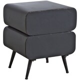 thumbnail of AUBRY GASPARD table de nuit en métal et tiroirs bois