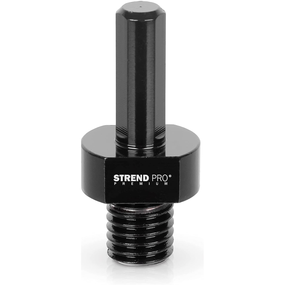 PROREGAL Adapter für  Diamant Bohrkronenaufsatz Premium CRYSTAL, Adapter M14 an 3/8" Sechskantschaft, Verbindungswandler für Bohrkronen Schleifscheibe