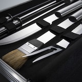 thumbnail of tectake Mallette barbecue 18 accessoires - gris - 400840