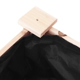 thumbnail of vidaXL Pflanzkübel mit Einsatz und Rollen 71x37x80 cm Massivholz Tanne