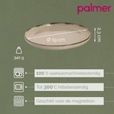 thumbnail of Palmer Bord Antigo 19 cm CrÃ¨me Porselein 2 stuks