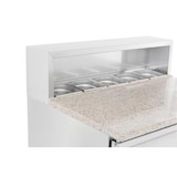 thumbnail of Pizzatafelkoelkast met 2 deuren, 903×700×1090 mm – 230 V, automatische ontdooiing, 230 liter