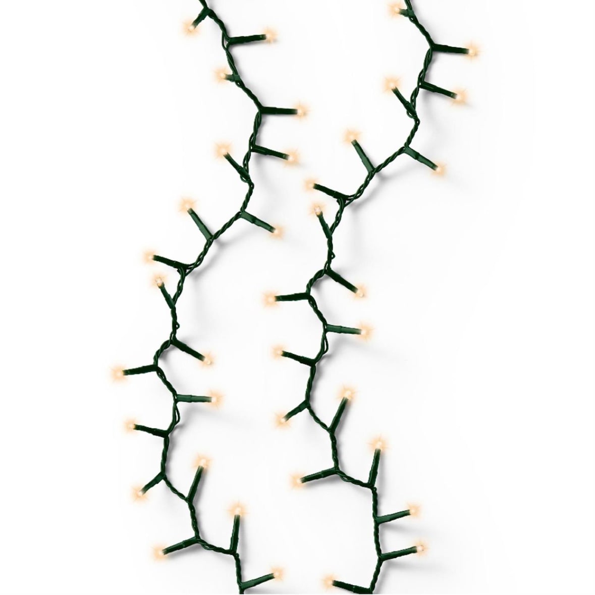 LED Baummantel Lichterkette 1-2 GLOW 8 Stränge 880LED H: 2,4m Timer für Außen