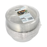 thumbnail of 10 X 25 Schalen, Alu + Dom-Deckel rund 770 ml Ø 18,2 cm · 8 cm