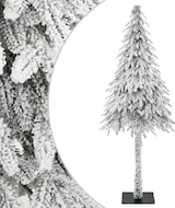 thumbnail of vidaXL Künstlicher Weihnachtsbaum Weiß 58 x 58 x 120 cm
