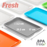 thumbnail of TATAY Fresh - Recipiente Porta Embutidos y Alimentos Apilable. Color Gris