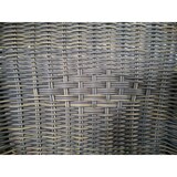 thumbnail of METRO Professional Silla bistro, ratán PE / aluminio, 56 x 65 x 75 cm, con reposabrazos, apilable, marrón