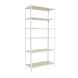 thumbnail of SimonRack Schwerlastregal 2500x1200x400 mm, 6 Ebenen, Holzböden, 200 kg Tragkraft pro Ebene, Weiss - Maderclick